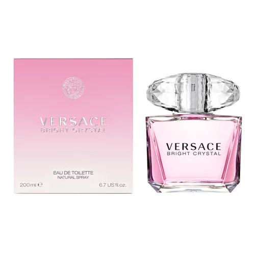 VERSACE BRIGHT CRYSTAL EAU DE TOILETTE FOR WOMEN 200ML