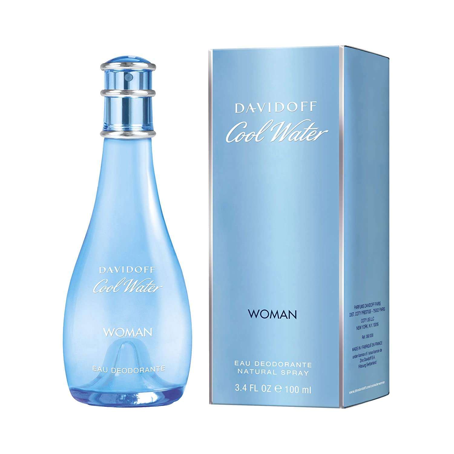 Davidoff Cool Water Women Mild Deodorant 100ml - Nacosnepal