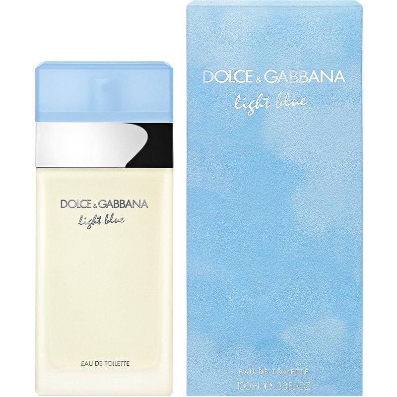 Dolce & gabbana light blue eau de toilette for women imported from france 100ml