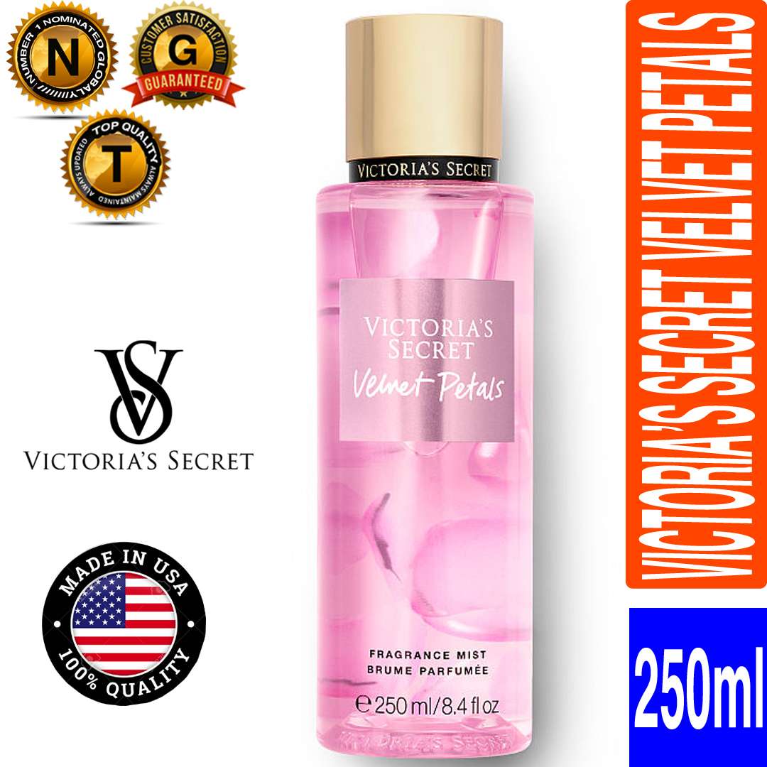 Victoria's Secret Velvet Petals Perfume Fragrance Mist Brume Parfumee Imported From USA 250ml - Nacosnepal