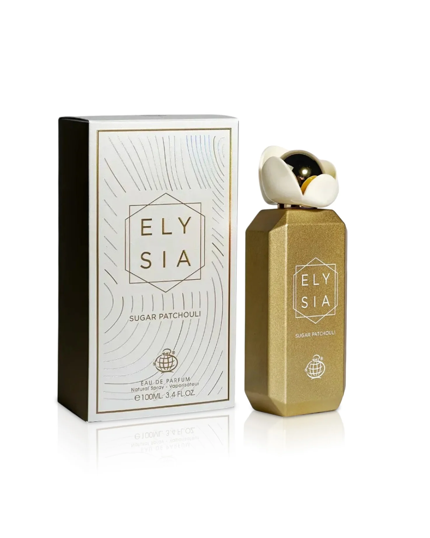 FRAGRANCE WORLD ELY SIA SUGAR PATCHOULI EAU DE PARFUM FOR WOMEN  100ML