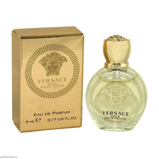 Versace Eros Pour Femme Eau De Parfum For Women Mini Miniature Travel Pack 5ml - Nacosnepal