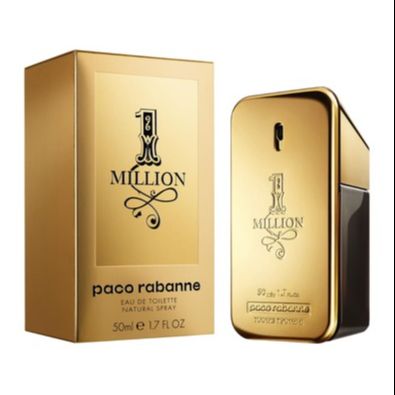 Paco Rabanne 1 Million Eau De Toilette Perfume For Men 50ml Imported From France - Nacosnepal