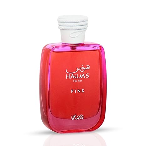 Rasasi hawas for her pink eau de parfum for women imported from uae 100ml
