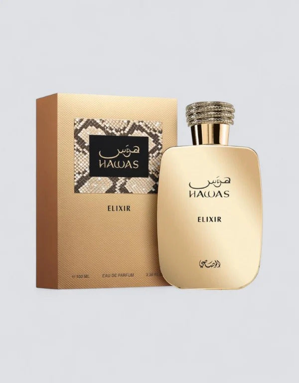Rasasi Hawas Elixir Eau De Parfum For Men Imported From Uae 100ml