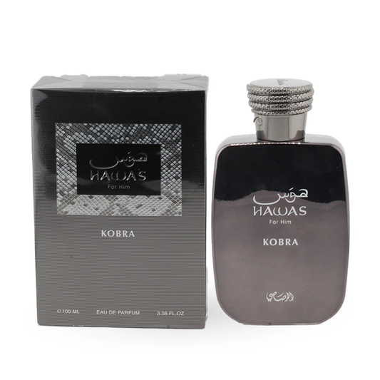 Rasasi Hawas For Him Kobra Eau De Parfum For Men Imported  From Uae 100ml