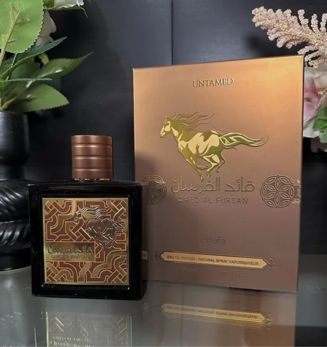 LATTAFA QAED AL FURSAN UNTAMED EAU DE PARFUM FOR UNISEX IMPORTED FROM UAE 90ML