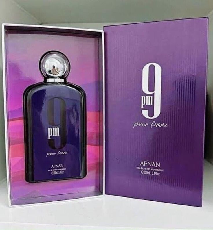 AFNAN 9PM POUR FEMME EAU DE PARFUM FOR WOMEN IMPORTED FROM UAE 100ML