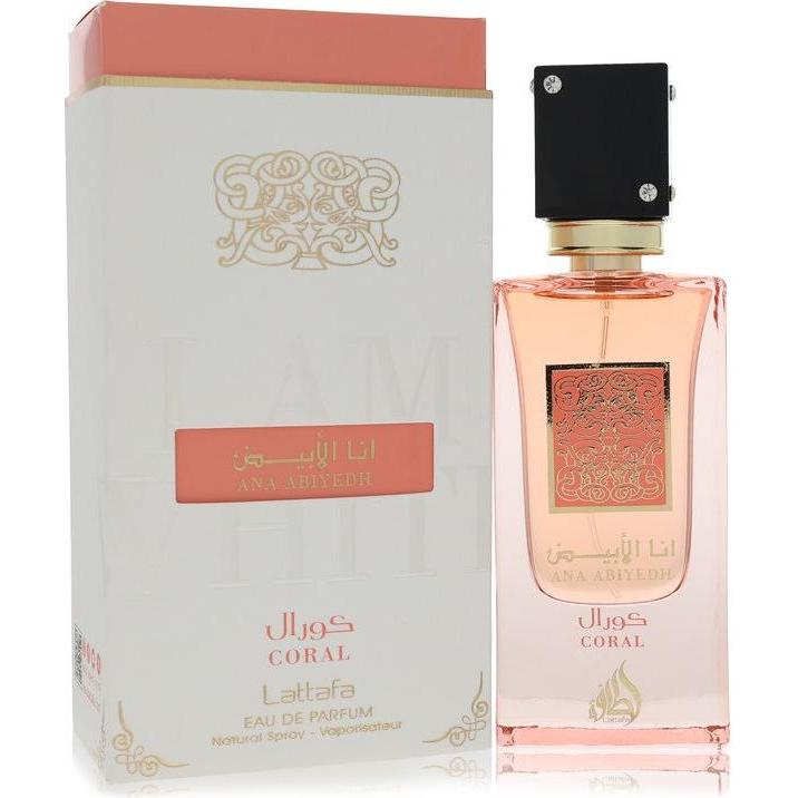 LATTAFA ANA ABIYEDH CORAL EAU DE PARFUM FOR MEN&WOMEN IMPORTED FROM UAE 60ML