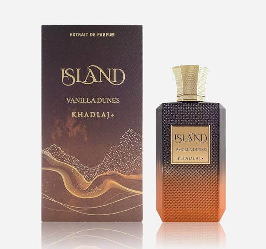 Khadlaj Island Vanilla Dunes Extrait De Parfum For Unisex Imported From Uae 100ml