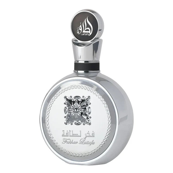 Lattafa pride of fakhar platin eau de parfum for men and women imported from uae 100ml
