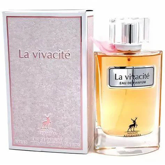 MAISON ALHAMBRA LA VIVACTIVE EAU DE PARFUM FOR WOMEN IMPORTED FROM UAE 100ML