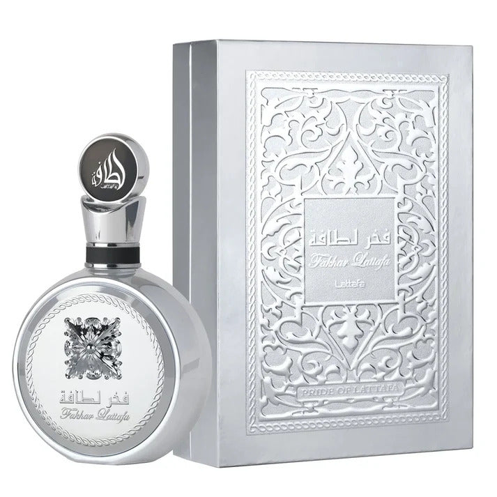 Lattafa pride of fakhar platin eau de parfum for men and women imported from uae 100ml
