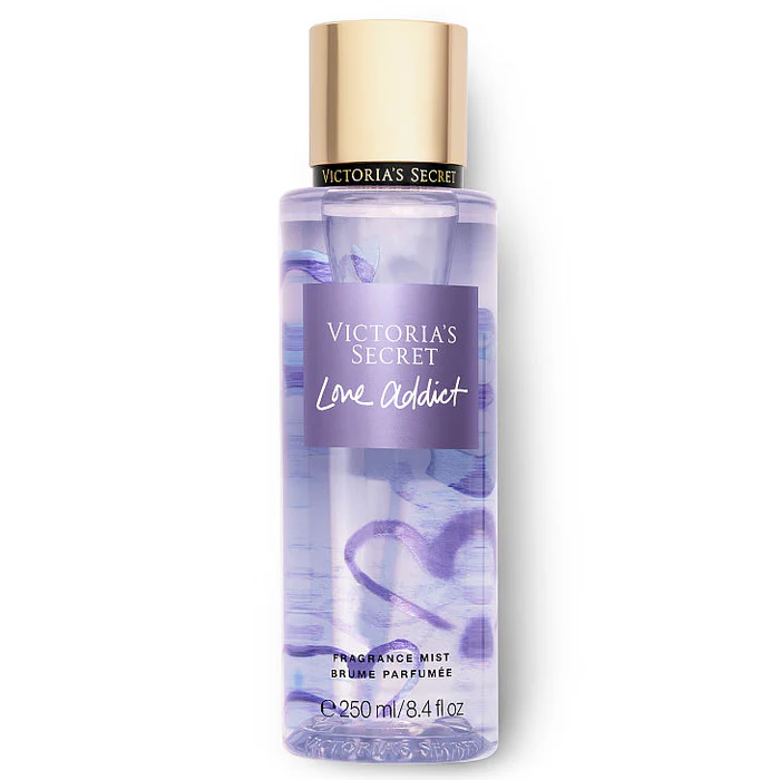 Victoria's Secrt Love addict parfume body mist for ladies impored fro  france 250ml