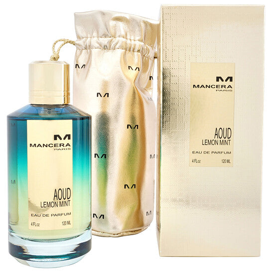MANCERA AOUD LEMON MINT EAU DE PARFUM FOR MEN AND WOMEN IMPORTED  FROM FRANCE 120ML