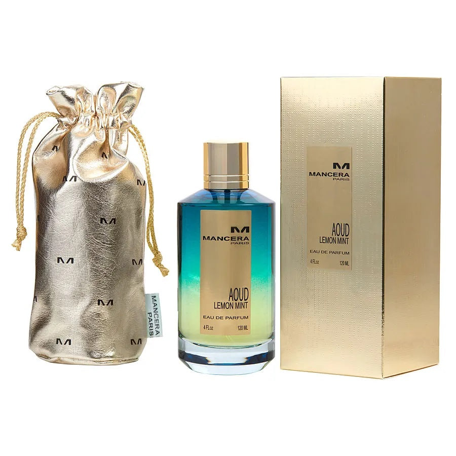 MANCERA AOUD LEMON MINT EAU DE PARFUM FOR MEN AND WOMEN IMPORTED  FROM FRANCE 120ML