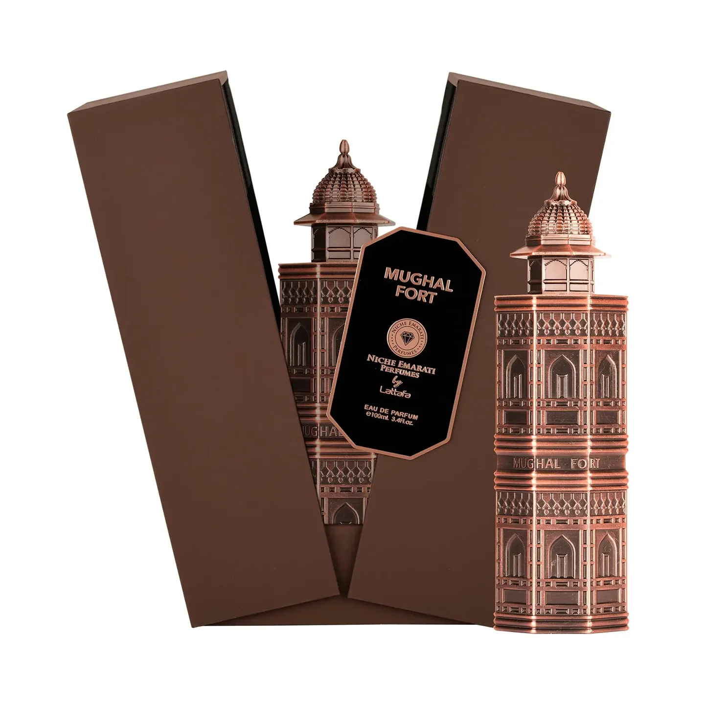 Lattafa Niche Emarati Perfumes Mughal Fort Eau De Parfum Imported From Uae For Unisex 1ooml
