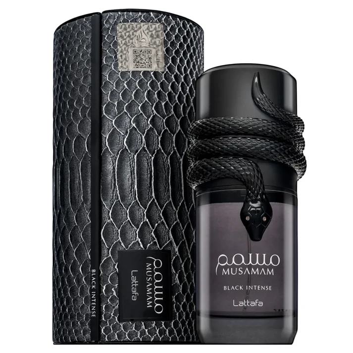 Lattafa musamam black intense eau de parfum men and women imported from uae 100ml