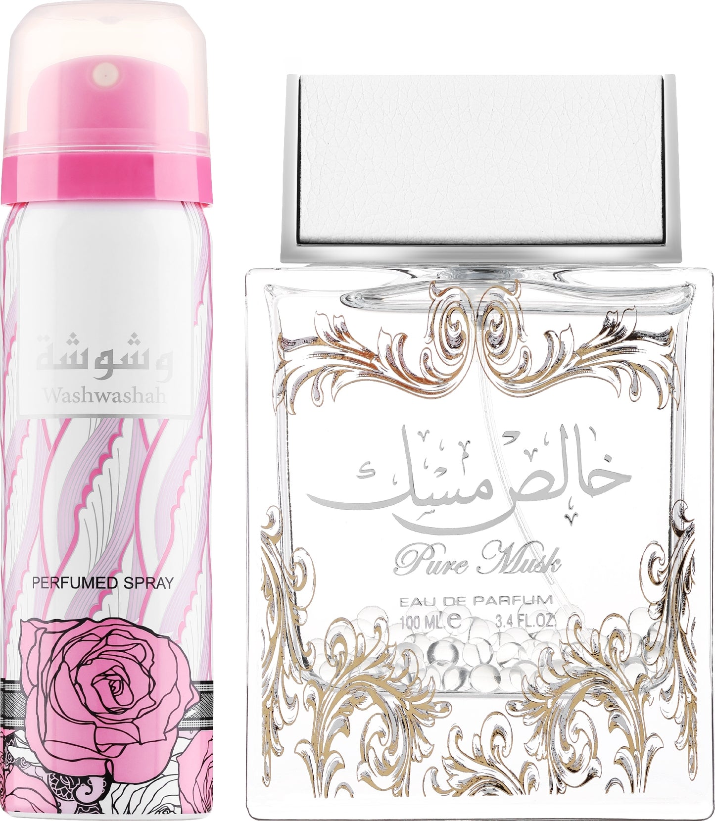 Lattafa pure musk eau de parfum for men and women imported from uae 100ml
