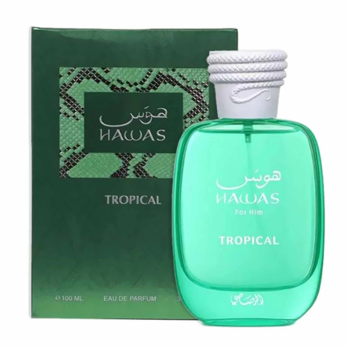 Rasasi hawas tropical eau de parfum for  men imported from uae 100ml