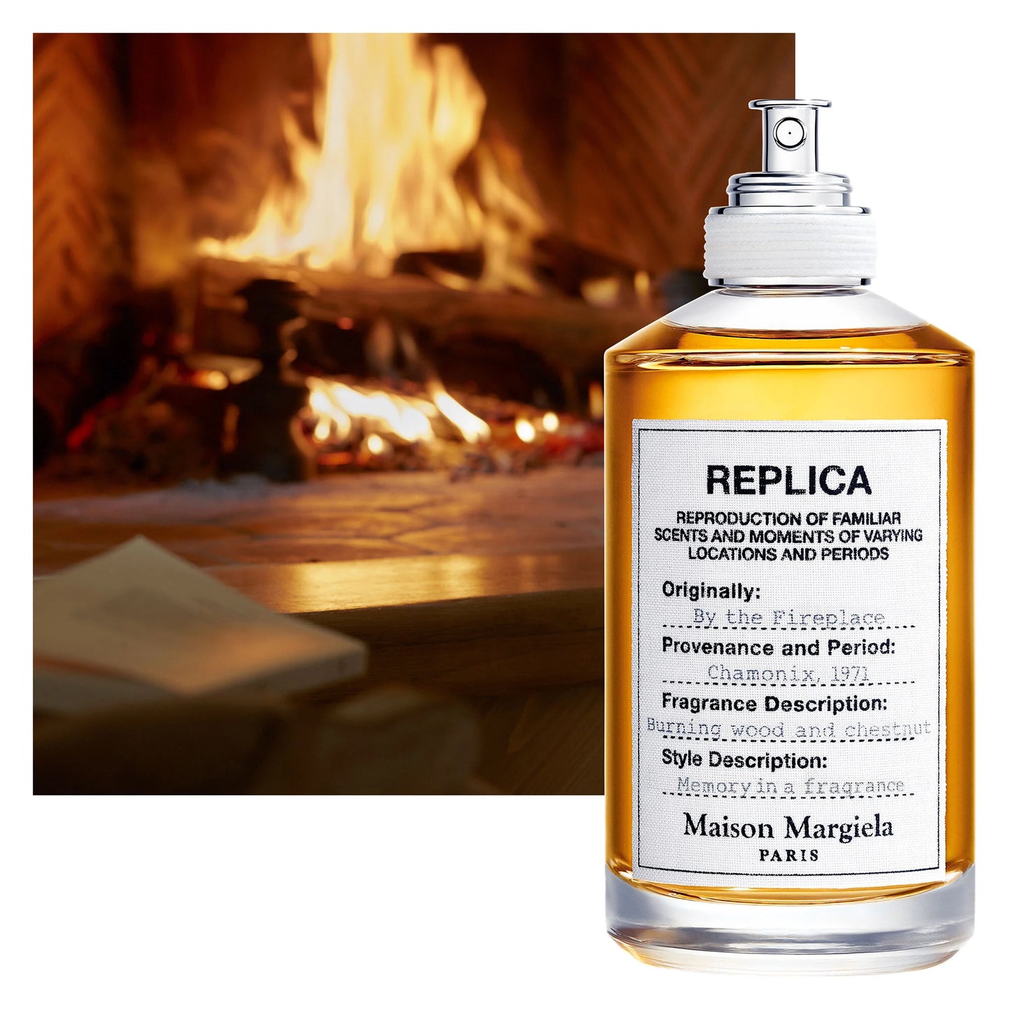 Maison Margiea Replica By The Fireplace Eau De toilette For Men Imported From usa 100ml