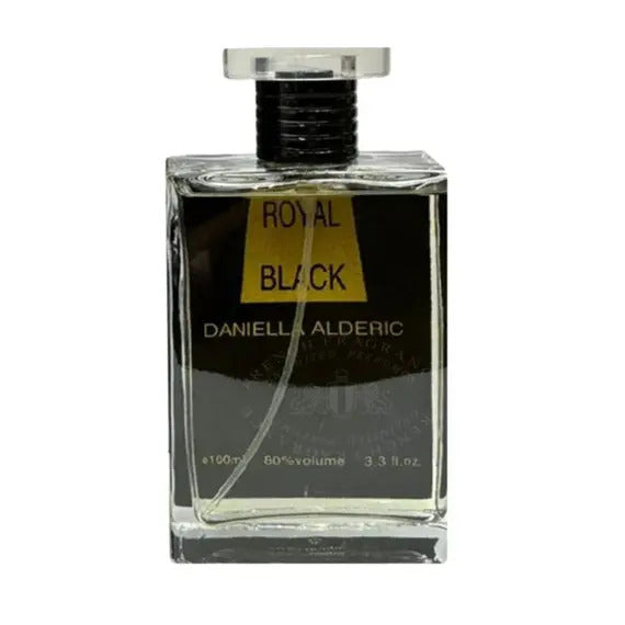 Daniella alderic royal black eau de toilette impored from france for men 100ml