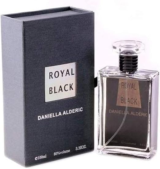 Daniella alderic royal black eau de toilette impored from france for men 100ml