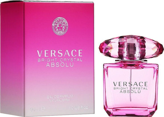 VERSACE BRIGHT CRYSTAL ABSOLU EAU DE PARFUM IMPORTED FROM FRANCE FOR WOMEN 90ML